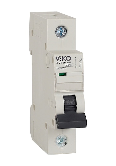 Viko Otomatik Sigorta 1x16A B 4.5kA 4VTB-1B16