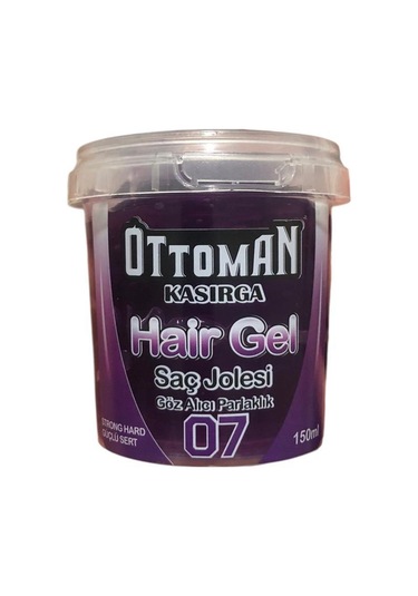 Ottoman Saç Jölesi Güçlü Sert Mor 150 Ml
