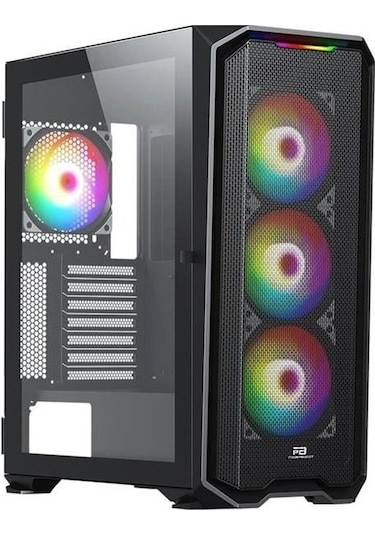 Powerboost PB-P3720B 850 W 80+ Brozne Gamıng E- Atx PC Kasa