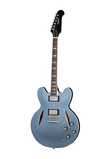 Epiphone Dave Grohl Signature Dg-335 Elektro Gitar Pehlam Blue
