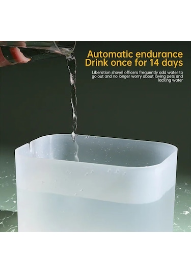 Jıalan Ultra Sessiz Kedi Su Çeşmesi Filtre Akıllı Otomatik Pet