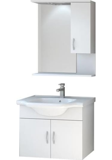 Denko Akyazı 65 Cm Mdf Banyo Dolabı Takımı Çok Renkli