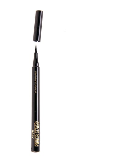 Avon Power Stay Likit Eyeliner Blackest Black