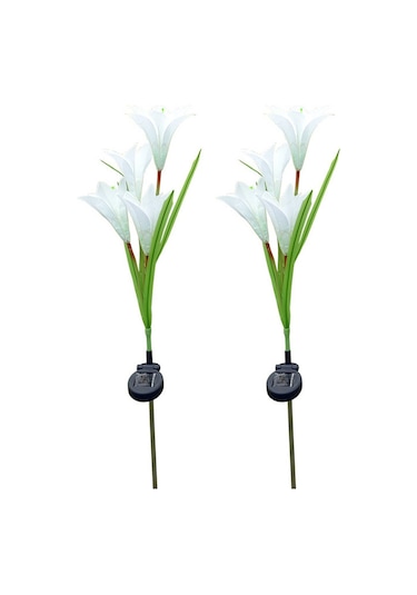 Cc Globall Lx-2adet Zambak Feneri-4 Zambak Işıkları-beyaz Diğer