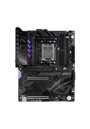 Asus Rog Crosshair X870e Apex Ddr5 9600mhz Oc M.2 Usb-c Pcıe 5.0 Am5 Atx Anakart