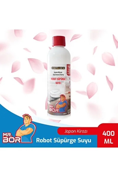 Mr.bor Akıllı Robot Süpürge Suyu 400 Ml.japon Kirazı Tekli