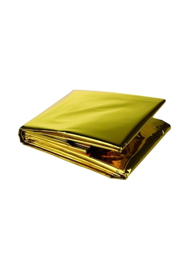Evolite Acil Durum Termal Battaniye Xl - 160x210 Cm. Sarı