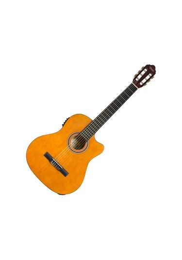 Valencia Vc104Tce Elektro Klasik Gitar 4/4 + Kılıf + Pena