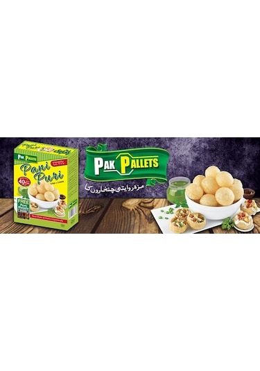 Yelpaze Pani Puri (Golgappa) Çıtır Hamur Topları 150 G