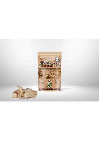 Rakun Kurutulmuş Kuzu Kelle Derisi 100 G