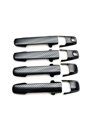 Besthome1 Suzuki Hustler Için Mr52s/mr92s 2020-2022 Araç Karbon Fiber Kapı Kapağı Kapak Trim Dekora