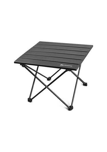 Shınetrıp A292-G0S Masası Alüminyum Alaşımlı Katlanabilir Masa Masası Boyut S - Siyah