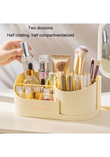 Tongxida Bosphorusboutique Xn Sones Saklama Ruj, Beyaz Masaüstü Makyaj Kutusu, Model Masaüstü Kozmetik Kovası, Kombine Fırças Diğer