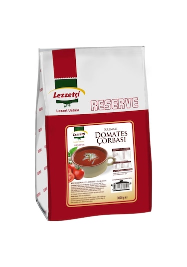 Lezzetçi Kremalı Domates Çorbası 3 KG