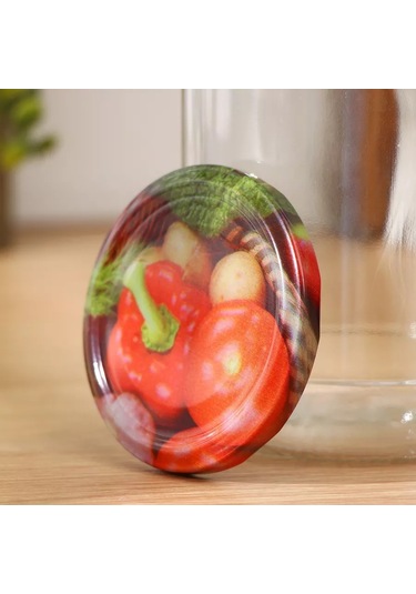 Dom İ Sad Konserve Kapağı Vidalı Twist-off, 82 Mm, 20 Adet. 212521530 Gri