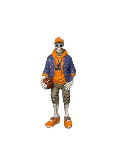 Suntek Cadılar Bayramı İskelet Heykelcik Süs Ev Basketbol