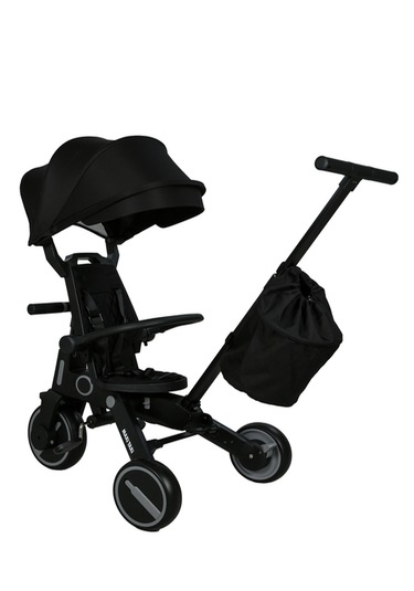 F5 Ebeveyn Kontrollü Çift Yönlü Katlanabilir Bisiklet Siyah