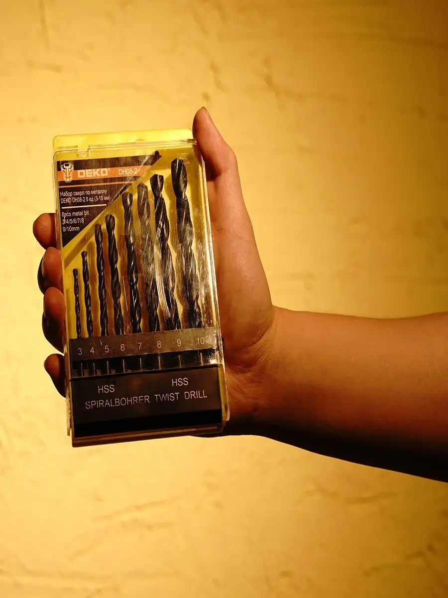 Deko Dh08-2 Metal İçin Matkap Uçları Seti 8 Adet 3-10 Mm , 065-0532 17885222