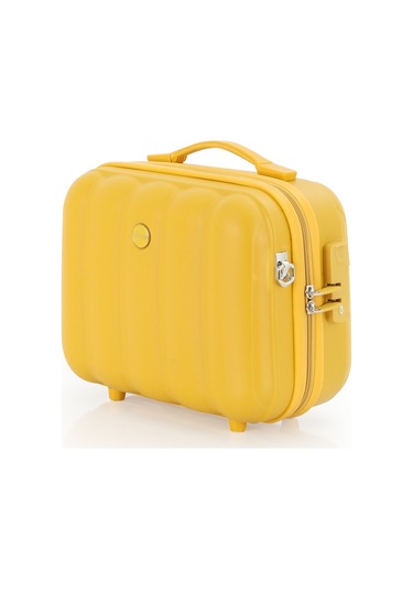 Mçs Polipropilen 2li Valiz Seti Orta & Makyaj V305 S21yy1000074-set 00012 Sarı