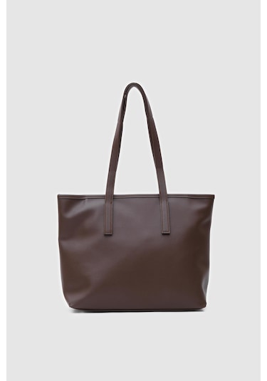 Golden Omuz Çantası - Kahverengi