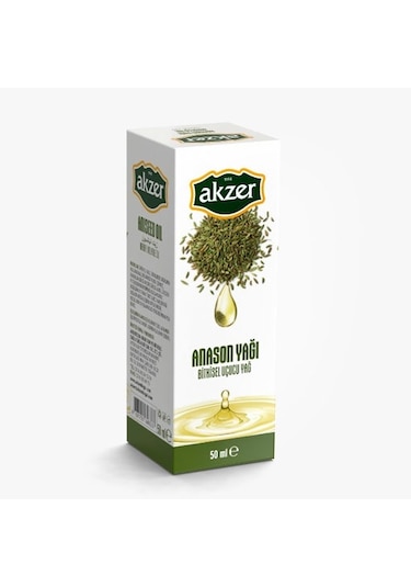 Akzer Kristal Anason Özlü Bakım Yağı 50 ML