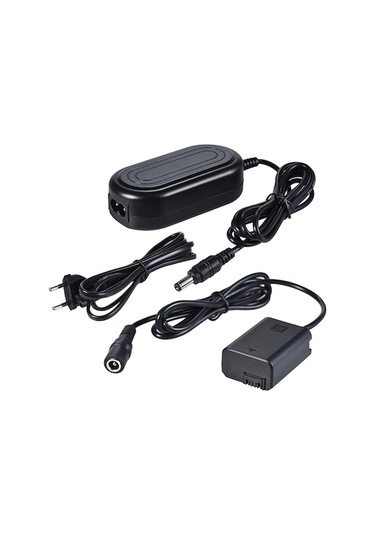 "sony Kameralar İçin Ac Güç Adaptörü - Np-fw50 Pil Yerine Uzun Çekim İmkanı 100-240v "