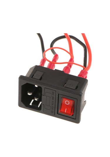 Homyl 220v/110v Güç Kaynağı Çıkışı Anahtar Prizi, 3d 26,5x5x3cm