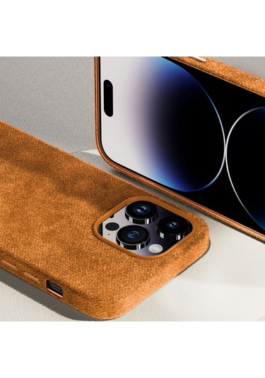 Bloomnest Ctbx İphone Uyumlu 13 Pro Fur Fur Magsafe Manyetik Telefon Kılıfı Tpu Pc Dayanıklı Diğer