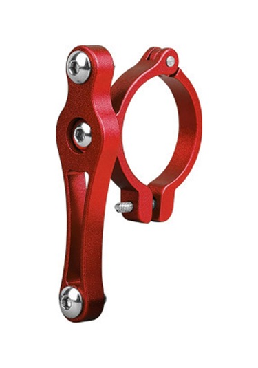 Kırmızı Ayarlanabilir Bisiklet Şişe Kafesi Adaptörü Alüminyum Alaşımlı Bisiklet Su Şişesi Kafesi Tutucu Montaj Adaptörü Kırmızı