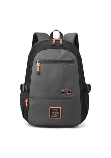 Perfect Boş Omuz Büyük Kapasiteli Banliyö Bilgisayar Sırt Çantası Gri