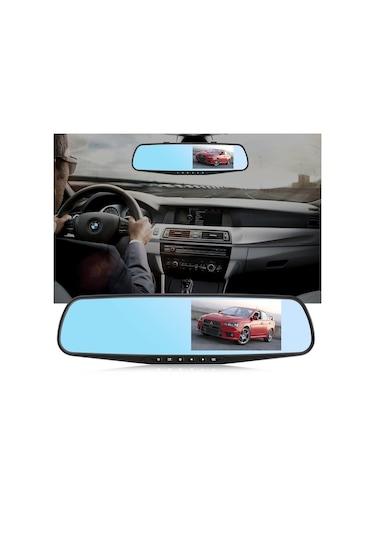 Zhltools Kameralı Dikiz Aynası Geri Görüş Kameralı Park Sensörü 1080p