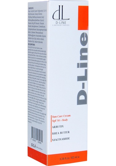 D Line Laboratories Sun Care Cream SPF50+ 100 ML
