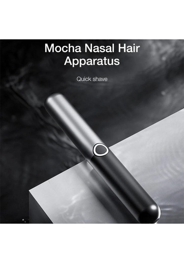 Xiaomi Enchen Elektrikli Burun Kılı Düzeltici Mini Şarj Edilebilir Burun Kılı Aparatı Ipx7 Su Geçirmez Yıkanabilir Burun Deliği Temizleyici