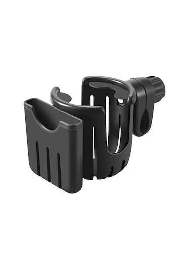 Dancemonkey Dayanıklı Çift Fonksiyonlu Bisiklet Bardak Askısı Siyah Siyah