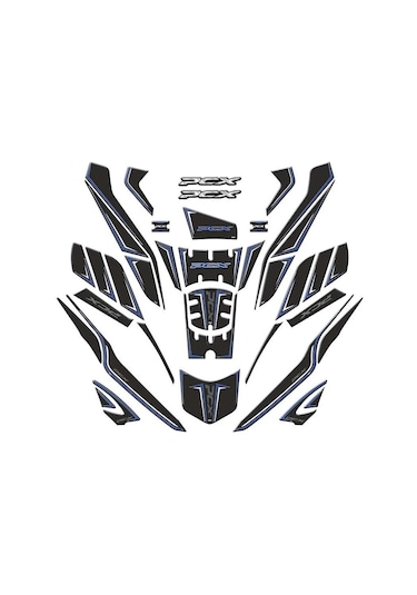 Honda Pcx 2025 Uyumlu Tank Pad Set