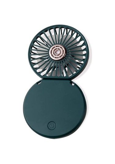 El Fanı, Portatif Boyun Fanı, Katlanır Fan 2974 Yeşil