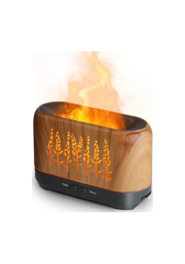 Diğer Ve Ultra Sis Sessiz Otomatik Modu Kapanma Efektli Difüzörü, Aromaterapi Alev 200ml 2 Qn
