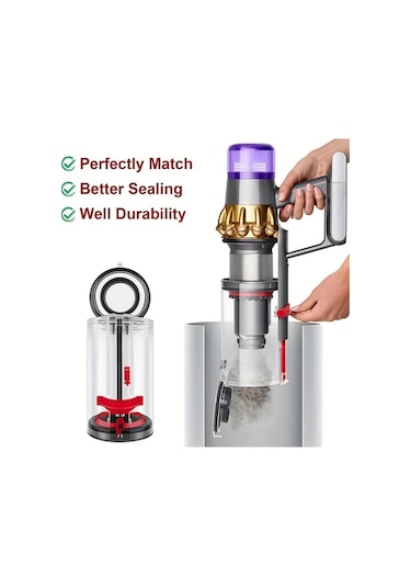 Fochsia 3pcs Toz Haznesi Aksesuar Seti V15 Ve V11 İçin Yedek Toz Haznesi Ve Filtre 970050 01 965443 01