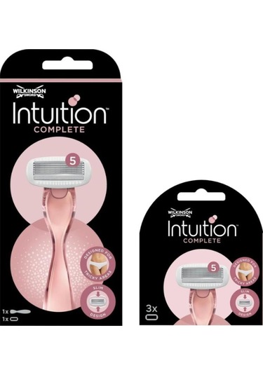 Wilkinson Sword Intuition Complete Kadın Tıraş Bıçağı + 3 Yedek Başlık Set