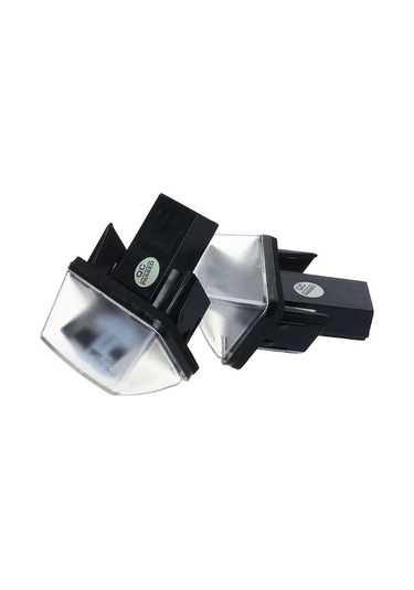 Besthome1 Yeni 1 Çift 18 Led Lisans Plaka Işıkları Lamba Peugeot 206 207 307 308 406 Citroen C3/c4/c5/c6 Beyaz