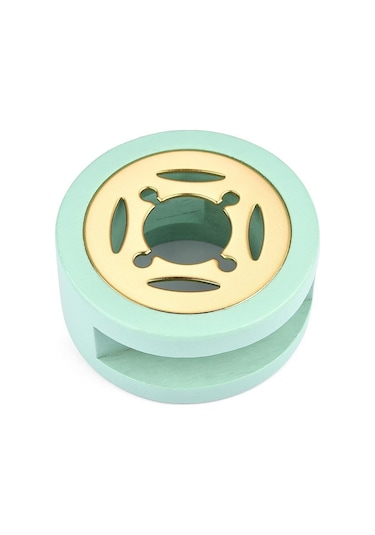 Davetiye Mum Mühürü Uygulama Seti Su Yeşili Renk 455 Çelenk