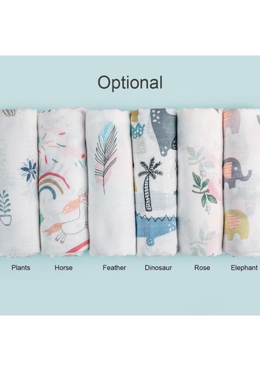 İnsular Müslin Kundak Battaniye Bambu Elyafı Ve Pamuk Bebek Battaniyeleri Yumuşak Ve Nefes Alabilir Taşınabilir Beyaz