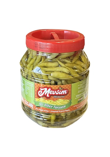 Mevsim Acı Biber Turşusu 1350 Gr X 2 Adet