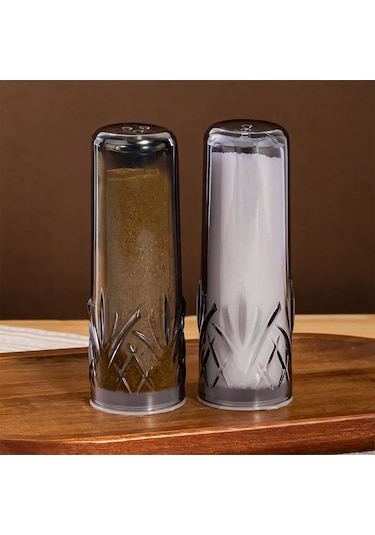 Perotti Melody 2 Li Akrilik Füme Tuzluk Biberlik Seti