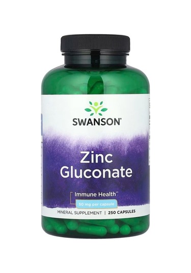 Zinc Glukonat, 50 Mg, 250 Kapsül. Usa Menşei.dmmedicine'den