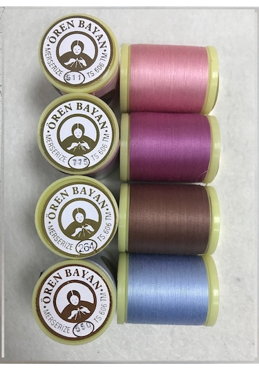 Ören Bayan Makine Nakış Makarası 10 Gram. 10 Lu Paket