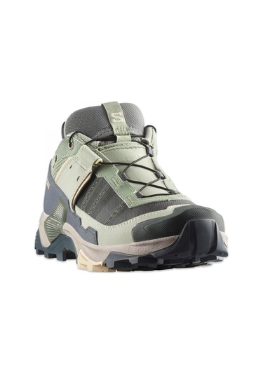 Salomon 477262 X Ultra 5 Gtx W Outdoor Yeşil Kadın Ayakkabı Yeşil