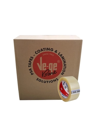 Ve-ge Fil Bant Koli Bandı 45X100 Şeffaf 1 Koli 48 Adet