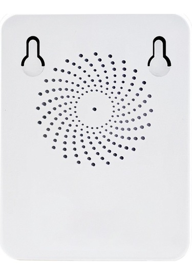 Fortunelane Ortam Kalite Monitörü Pm2.5 Co2 Tvoc Hcho Sıcaklık Nem İzleyici Beyaz Ayaklı 6-1 Algılayıcı Dahili Pilli Zn-mt07wt