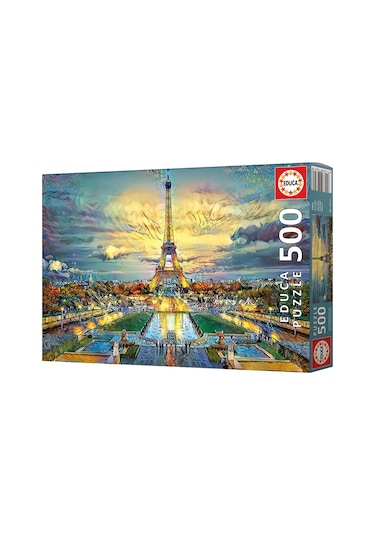 Educa 500 Parça Eyfel Kulesi Puzzle - 19621 - Eiffel Tower